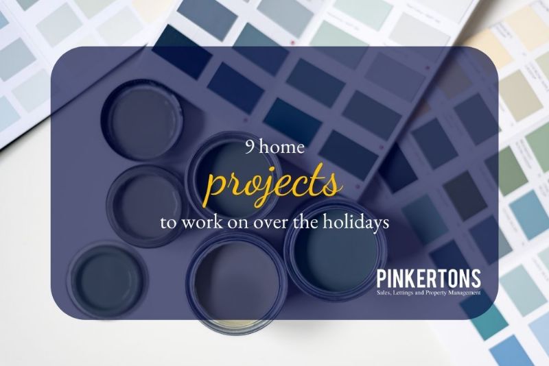 9 home projects to work on over the holidays